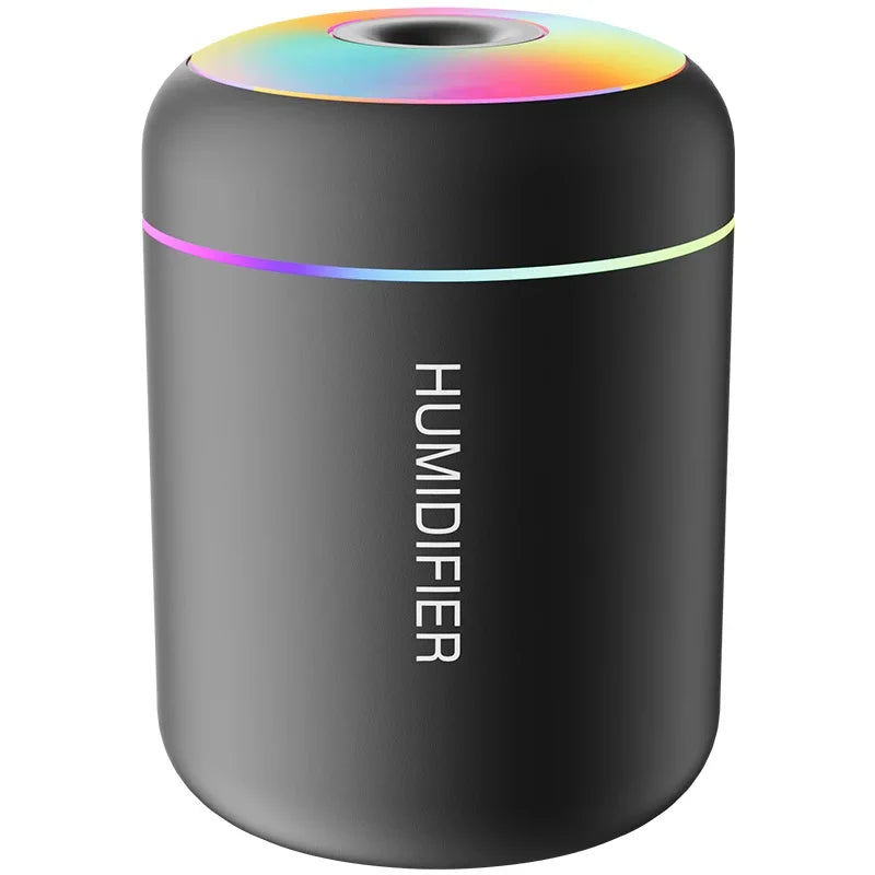 Mini luftfuktare USB elektrisk 180 ml aromadiffusor för hem och bil