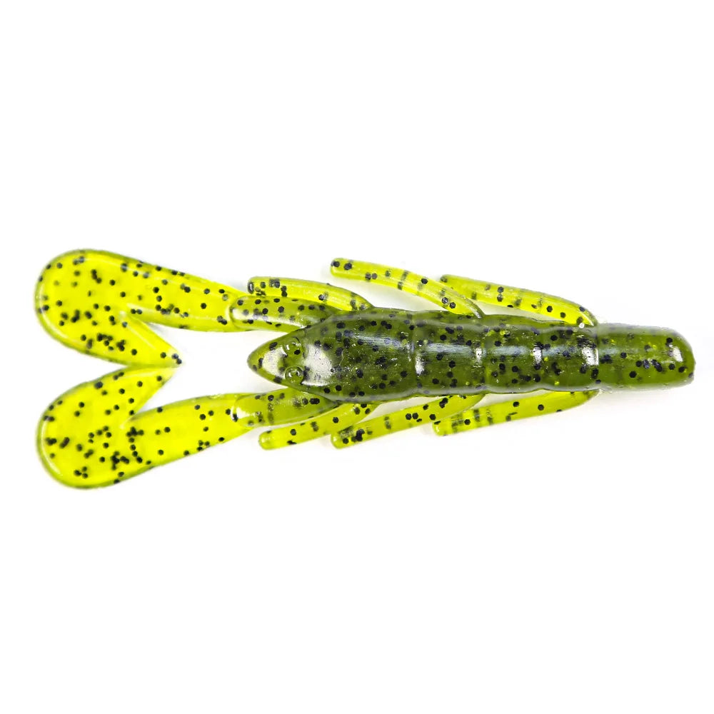 PEAK 6pcs Craws Soft Lures Soft Lure Fishing Lures Shrimp Lobster Soft Plastic Lure Fishing Lures