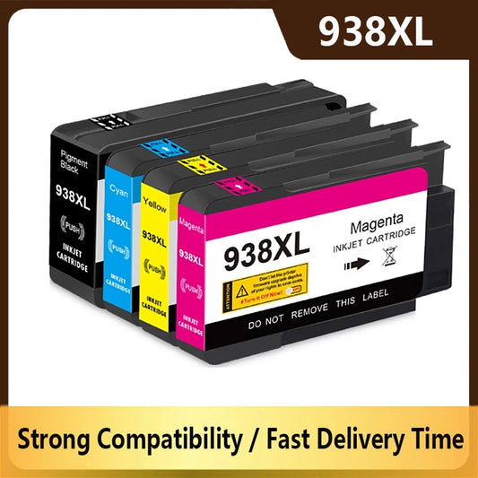 938XL Bläckpatron Kompatibel för HP 938XL Skrivare
