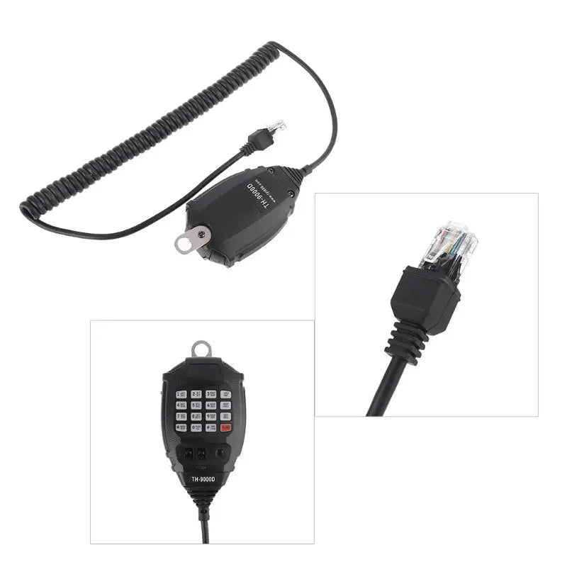 TYT Handheld Speaker Microphone for TH-9000 TH-9000D Amateur Mobile Transceiver Mobile Two Way Radio MIC Walkie Talkie