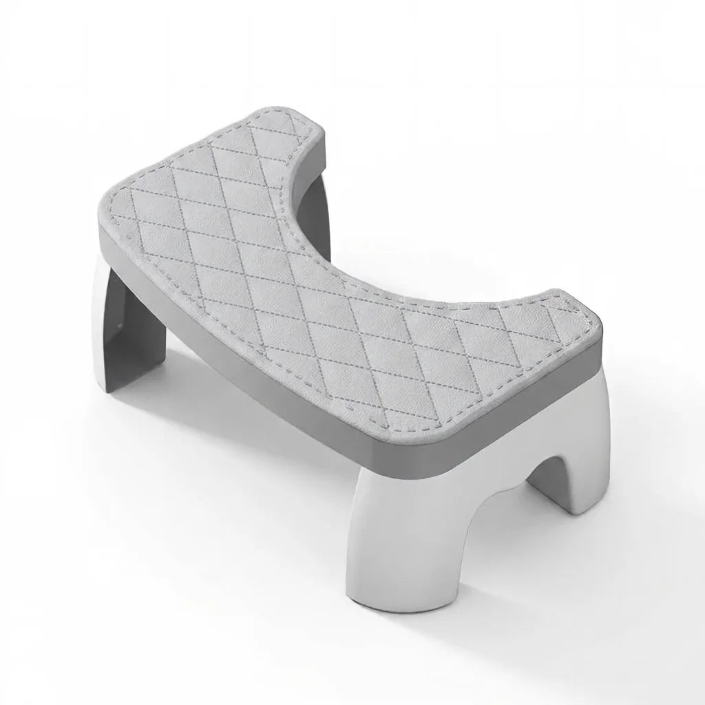 Anti-slip Waterproof Toilet Foot Stool Ergonomic Raised Footrest Stable Frame Household Washroom Auxiliary Tool