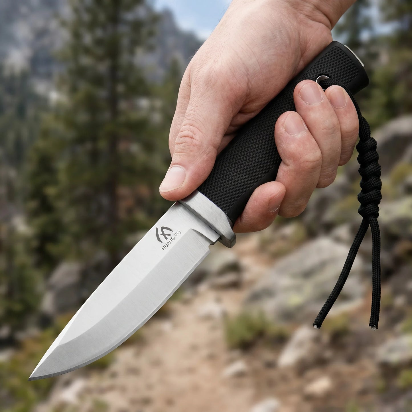 Portable storage outdoor knife, exquisite with sheath protection, camping, hiking, short distance travel, multifunctional knife