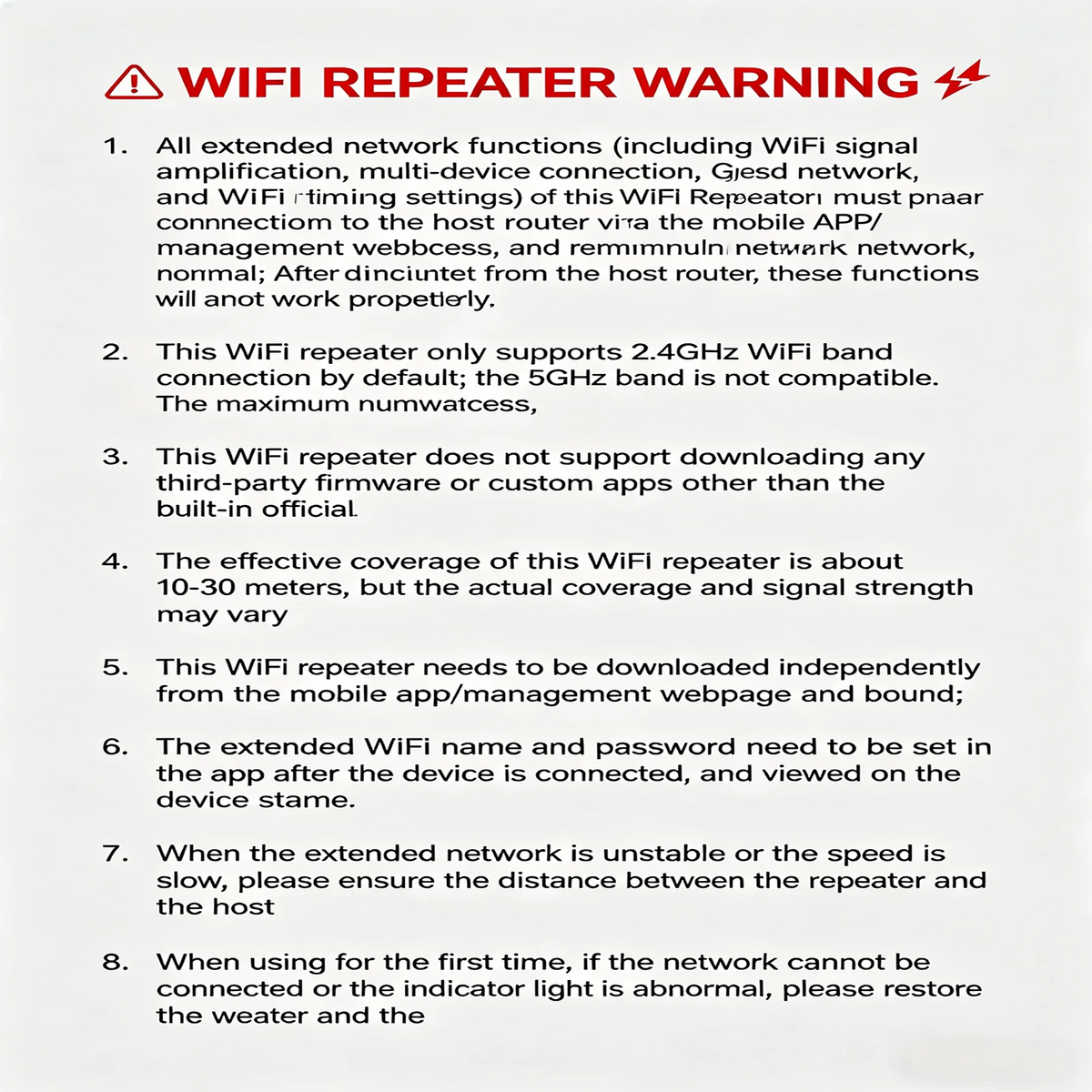 Regaton Wi-Fi-repeater dual band – 2,4 och 5 GHz, angivet 1200 Mbit/s