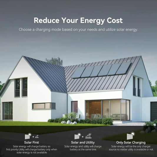 PowMr 4,2kW Off-Grid Hybridinverter 24V till 230V – 120A MPPT 500V PV Ren Sinusvåg BMS RS485 WiFi (tillval)