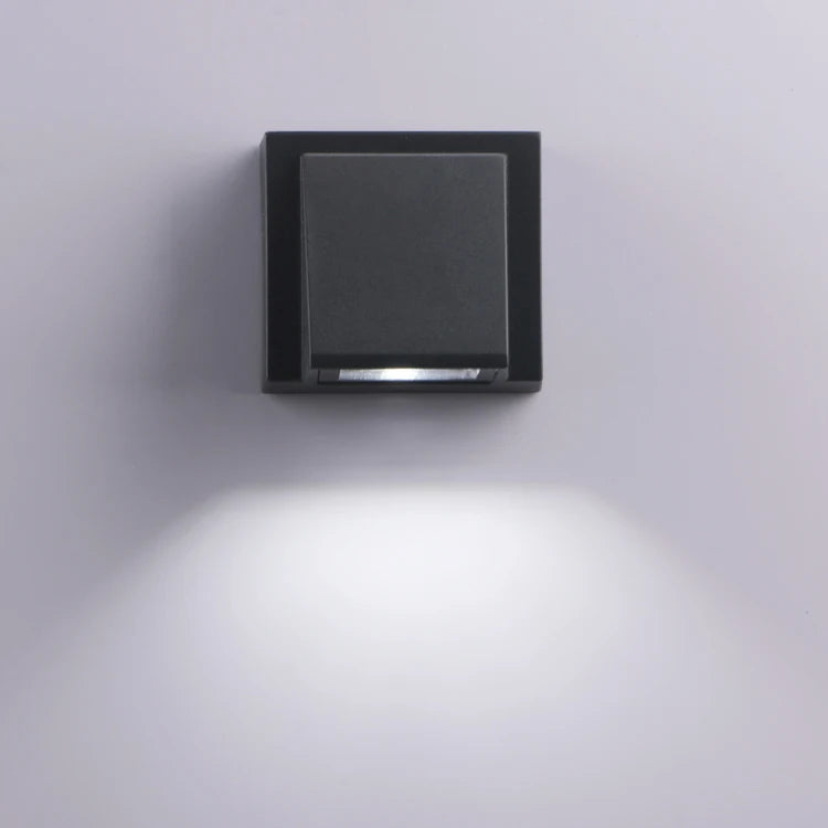 LED Vägglampa Upp & Ner Ljus – Vattentålig, Inne & Ute, AC 85–265V, 8 Stilar