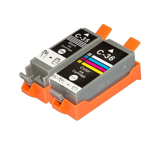 Bläckpatron PGI-35 CLI-36 kompatibel för Canon PIXMA IP100 IP110 TR150