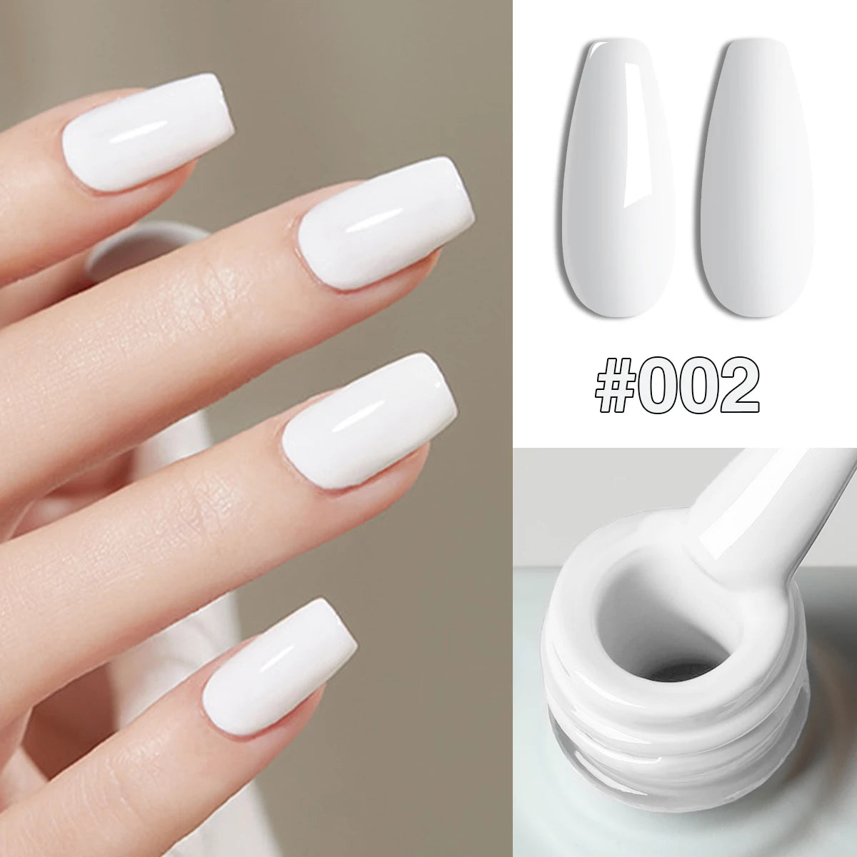Hassleless 15ml White Gel Nail Polish, French Extension, Requires Uv Led Lamp, Gel French Manicure, Nail Supplies, Nail Art for
