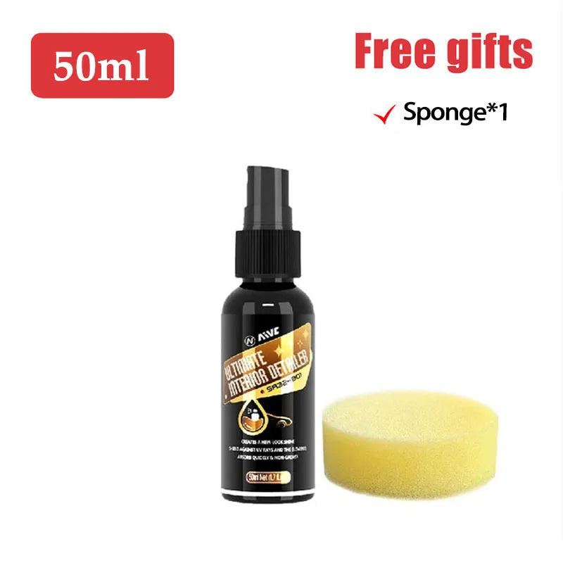 AIVC Interior Detailer Leather plastic Rubber Dressing Ceramic Black Shine Trim Restorer Car Auto Polish Cleaning Products