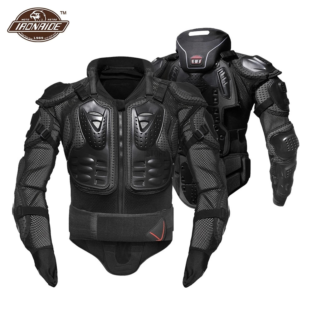 HEROBIKER Motorcycle Jacket Men Body Armor Motorcycle Armor Moto Motocross Racing Jacket Riding Motorbike Moto Protection S-5XL