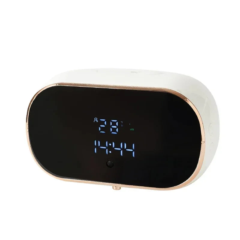 Automatic Foam Soap Dispensers for Bathroom Smart Washing Hand Machine with USB Charging Two Colors with ABS Material