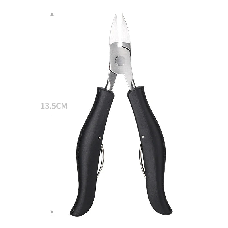 Professional Nail Clipper Thick Nail Nippers Dead Skin Removal Nail Art Pedicure Care Piler Cutter Scissor Tools