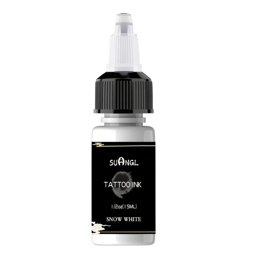 14-Color Tattoo Ink Set - 0.5oz Professional Pigments for Vibrant, Long-Lasting Body Art