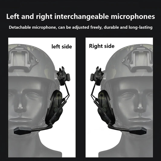 Taktiskt hjälmheadset
