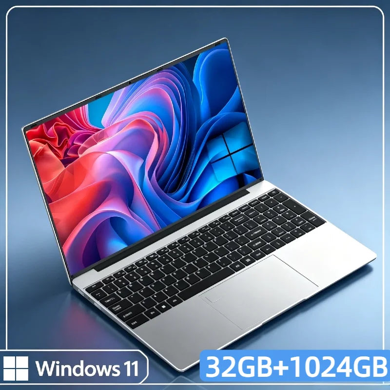 LENO 15,6" Gaming Laptop Intel Core i9-10980HK 16/32GB RAM Upp till 2TB SSD – Win 11 Pro Fingeravtryck Bakbelyst Tangentbord FHD IPS