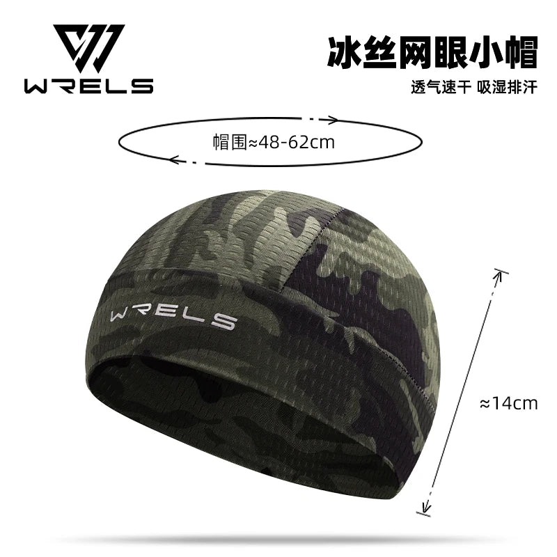 Cycling Cap Breathable Moisture Wicking Running Hiking Motorcycle Elastic Cap Absorbent Quick Dry Under Helmets Thin Hat