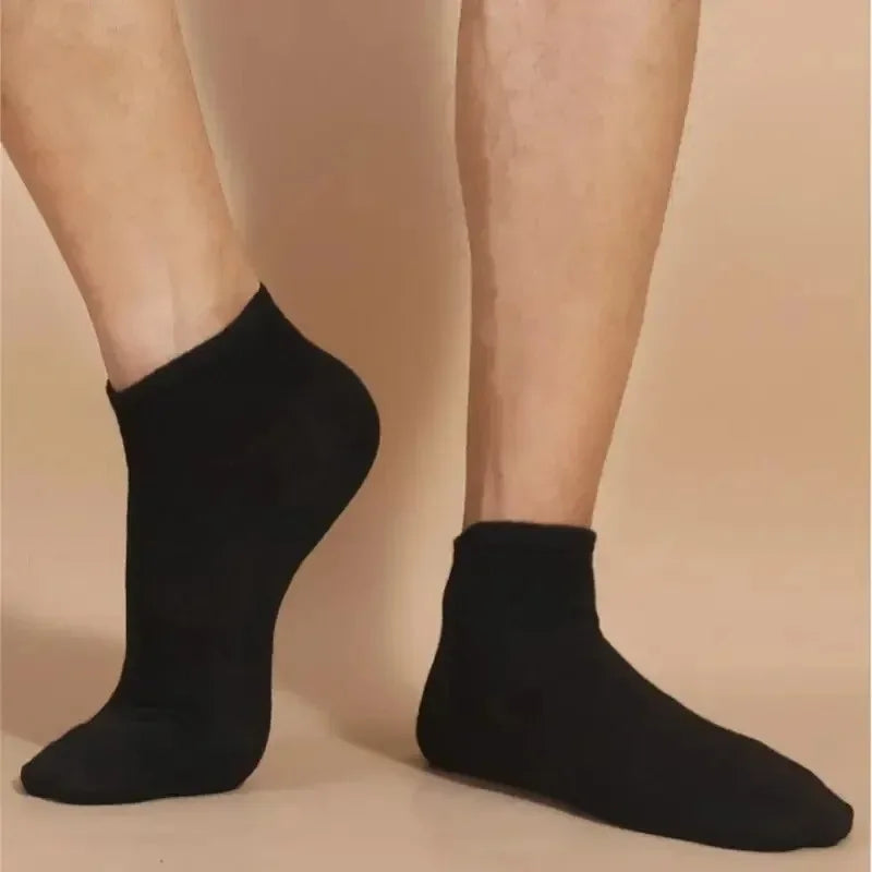 Men's and women's boat socks, shallow mouth invisible short socks, spring and summer thin style, no drop heel, anti odor,