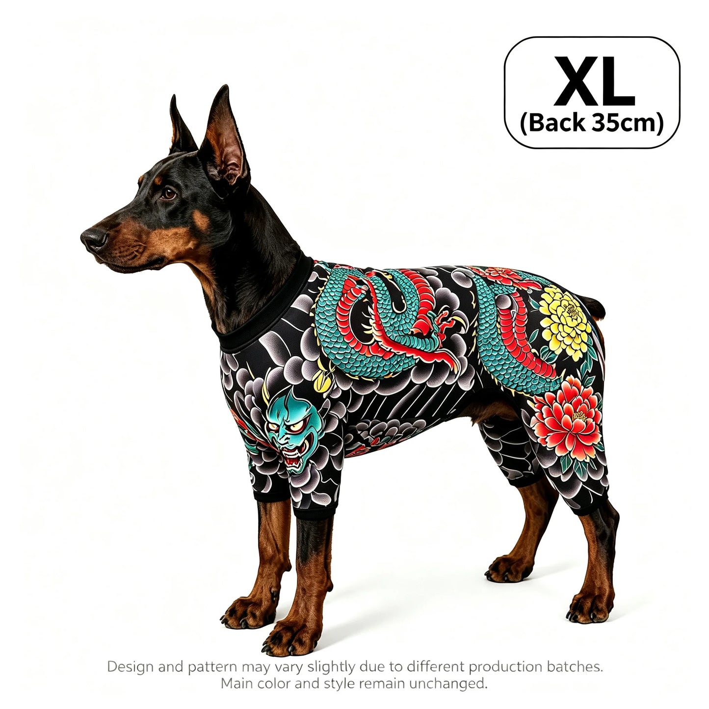 Streetwear Pet Tattoo Suit 4-Way Stretch Full Body Clothes S-10XL Comfortable Dog Cat Costume for Small to Large Pets