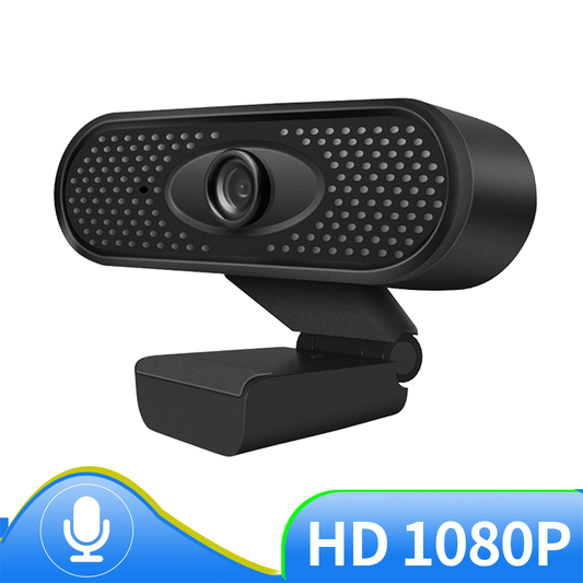 Flexibel USB-webbkamera med Mikrofon – 720P / 1080P Full HD