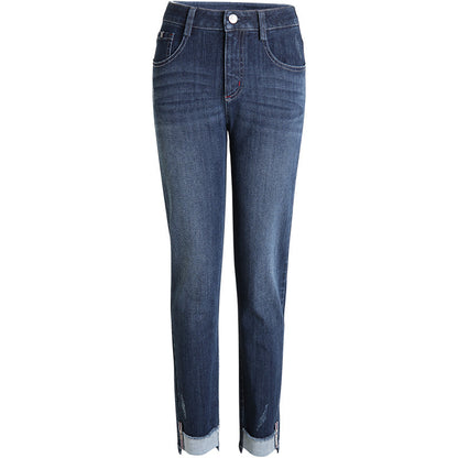 Damjeans Hög Midja Loose Fit – Harlan Carrot Cropped Stretch Street Style 2 Färger 25–34 2026