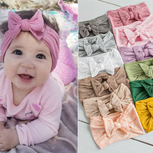 Babyturbanhatt med Knut – Enfärgad Andningsbar Varm Vindtät 11 Färger Unisex 1–2 År x-18129 2026