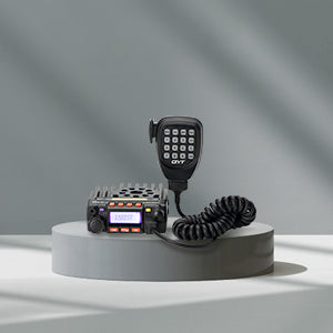 QYT KT-8900 25W GMRS Mobile Radio & Base Station,Long Range Two-Way Radio with NOAA Weather Scan & Alert, Integrated Control Mic
