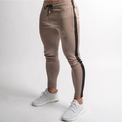 Herr Sportbyxor Slim Fit 2026 – Avsmalnande Gym Fritid Utomhus Stretch Fuktborttransporterande M-XXXL 7 Färger