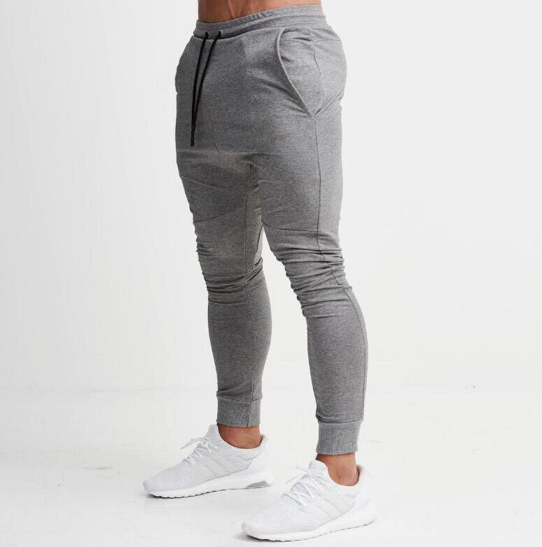 Herr Sportbyxor Slim Fit 2026 – Avsmalnande Gym Fritid Utomhus Stretch Fuktborttransporterande M-XXXL 7 Färger