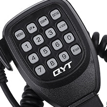 QYT KT-8900 25W GMRS Mobile Radio & Base Station,Long Range Two-Way Radio with NOAA Weather Scan & Alert, Integrated Control Mic