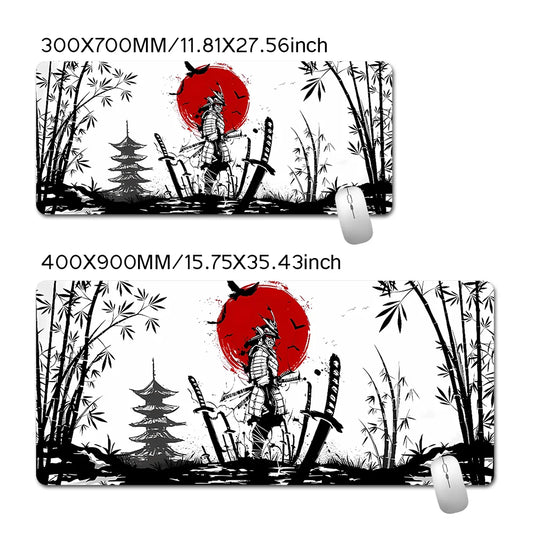 Samurai Gaming-musmatta – Stor Musmatta för Tangentbord och Mus, 2 mm tjock