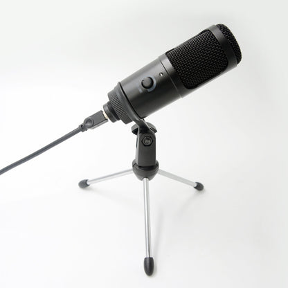 Streaming USB-kondensatormikrofon i metall