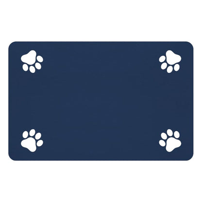 Husdjursmatmatta – Absorberande, halkfri, vattentät, hund & katt, 4 storlekar, 11 färger