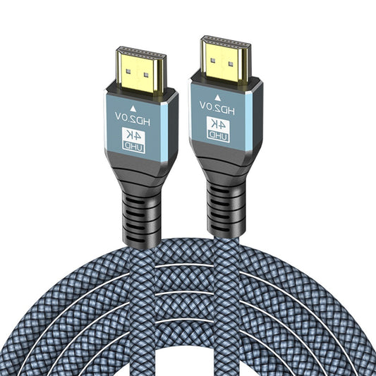 Flätad HDMI-kabel i Nylon och Aluminium – 4K60 eller 8K60, 1 m