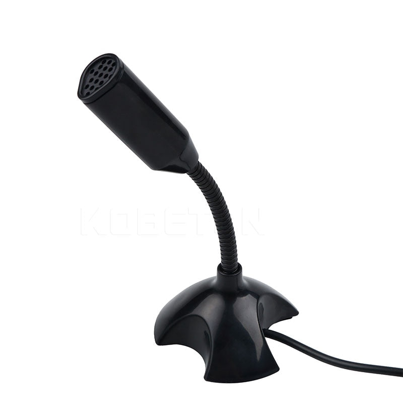 USB-mikrofon med justerbart stativ för PC