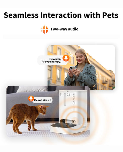 PETKIT Automatisk Kattmatare med Kamera