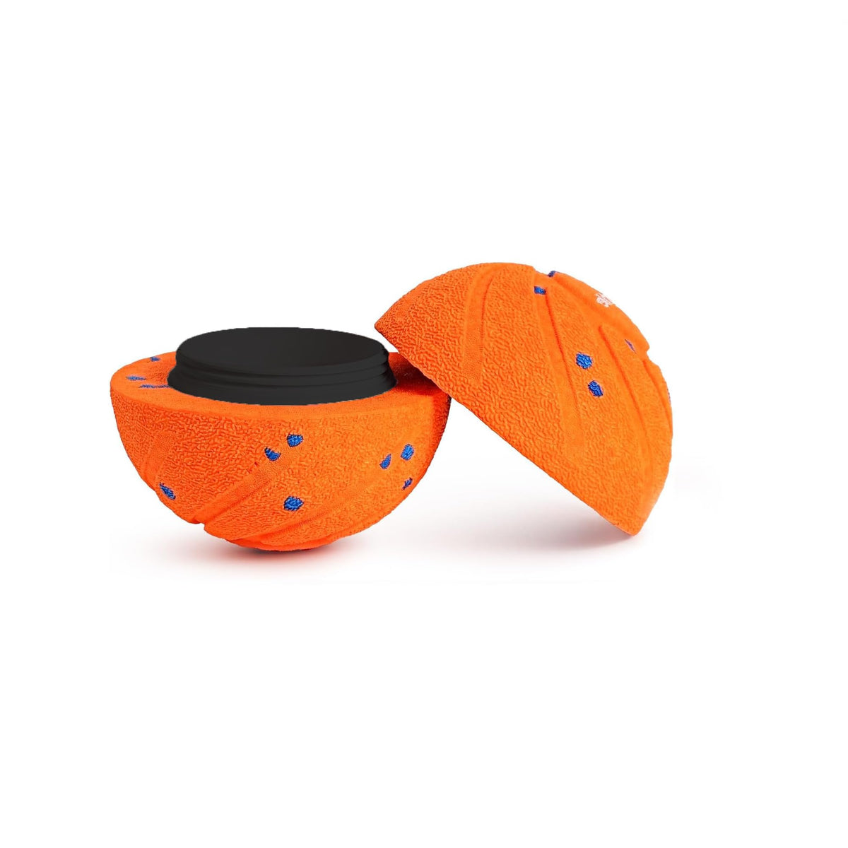 GULUNOOK Interaktiv Hundbollleksak för små & medelstora hundar – Smart automatiskt rörlig studsande boll med LED-ljus, 3 lekmoder, hållbar E-TPU, USB-laddningsbar, 7 cm hundleksak
