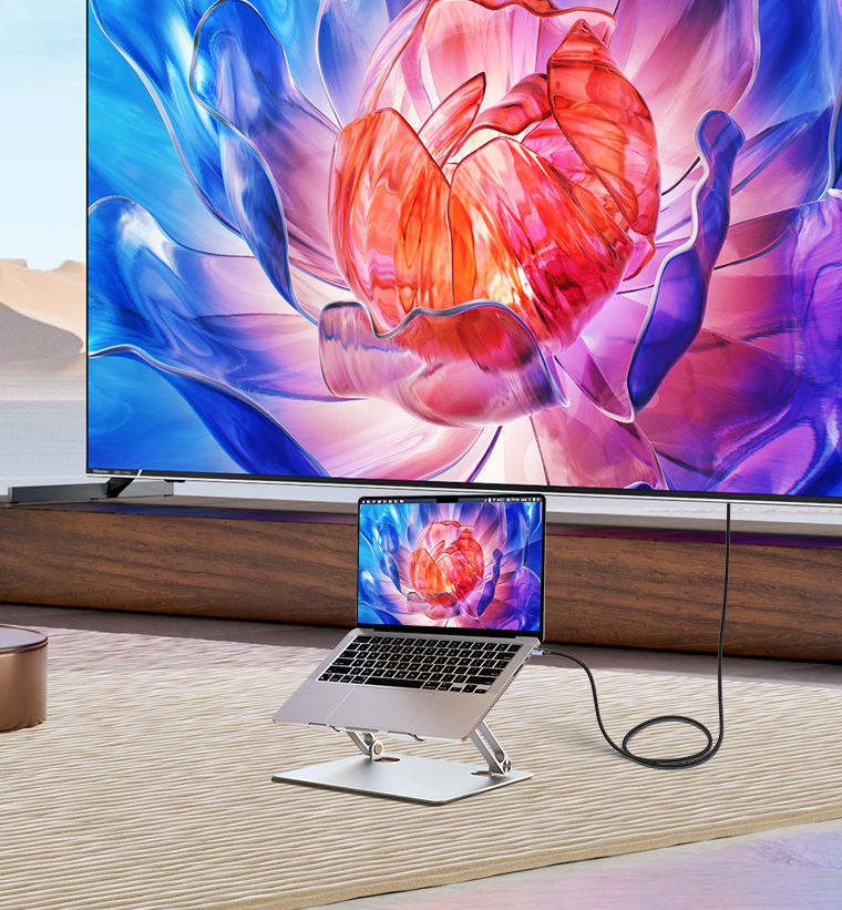 100W USB-C Datakabel – 20 Gbps Snabbladdning, 4K Skärmspegling och Höghastighetsöverföring