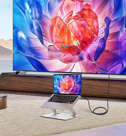 100W USB-C Datakabel – 20 Gbps Snabbladdning, 4K Skärmspegling och Höghastighetsöverföring