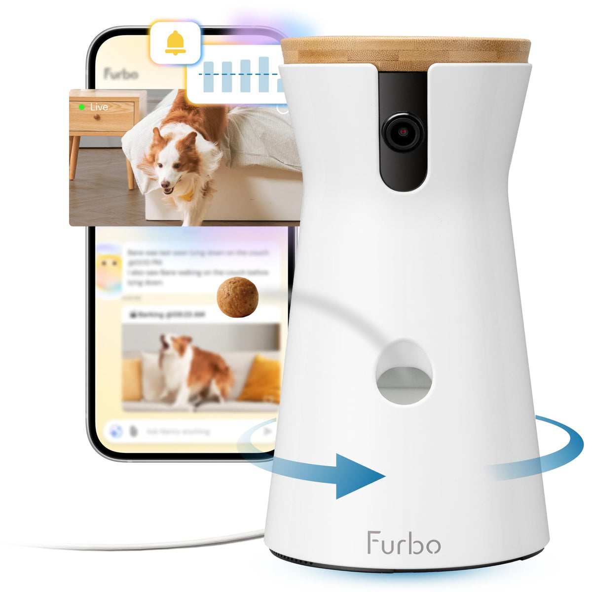 Furbo 360º Husdjurskamera.