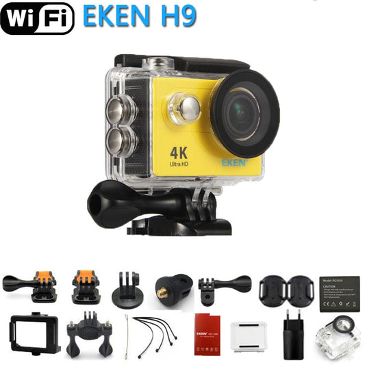 EKEN H9 Actionkamera 4K Ultra HD med WiFi – Vattentålig