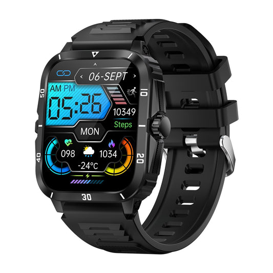 KT71 smartwatch 3-meter deep waterproof heart rate and blood pressure outdoor three proof sports Bluetooth call watch