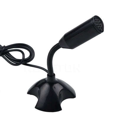 USB-mikrofon med justerbart stativ för PC