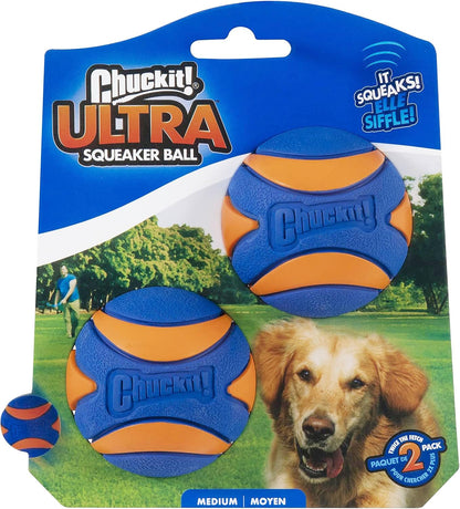 Chuckit! Ultra Hundbollleksak & Kastare – Inomhus Apportboll