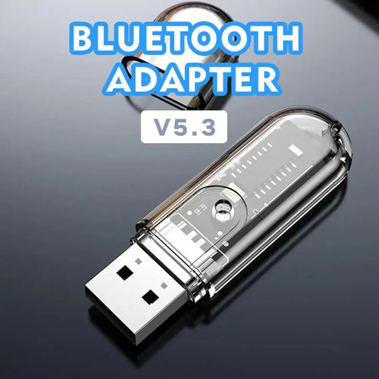 USB Bluetooth 5.3-mottagare – Trådlös Ljudadapter för Högtalare, Bil och Dator
