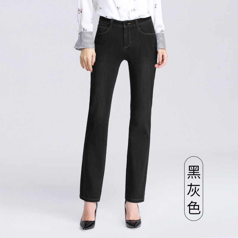 Damjeans High Waist Loose Straight Fit – Korean Casual Style 2026