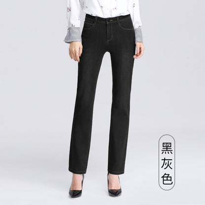Damjeans High Waist Loose Straight Fit – Korean Casual Style 2026