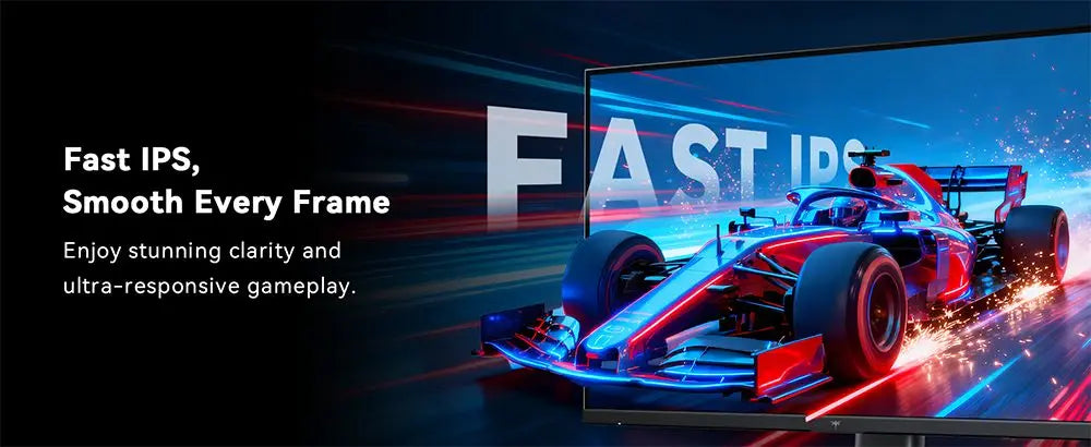KTC H27T7P-2 Gaming Monitor 27" – Fast IPS 2K QHD 210Hz OC 1ms HDR400 FreeSync G-Sync 1,07 Mdr Färger Höjdjusterbart Stativ VESA