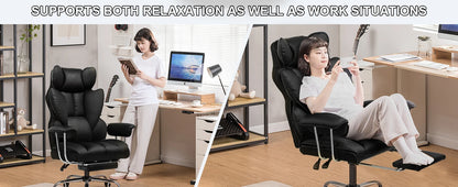 Gtplayer Silla Gaming Gamer Chair Ergonomic Office Chair with Footrest Fabric Surface Spring Seat Cushion Silla De Juego