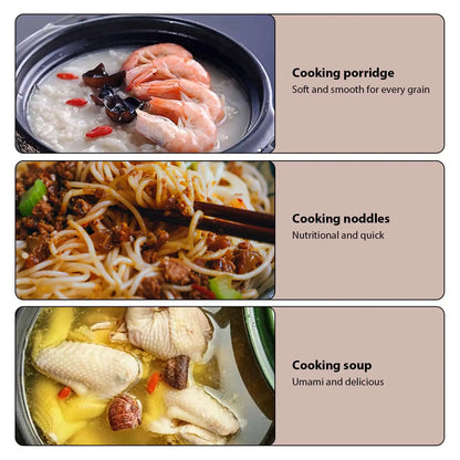 12V 24V 220V 2L Three Voltage Car Home Rice Cooker Van Car Rice Cooker for Travel Global Voltage Use
