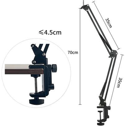 Desktop Cantilever Microphone Stand with Shock Mount, Universal Model, Suitable for Bm800, Dedicated for Live Streaming and Recording