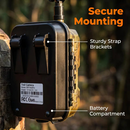 4G LTE Hunting Camera with APP Control 4K Live Video Stream Cloud Service FTP SMTP 8000mAh Battery HC-960Ultra-LI